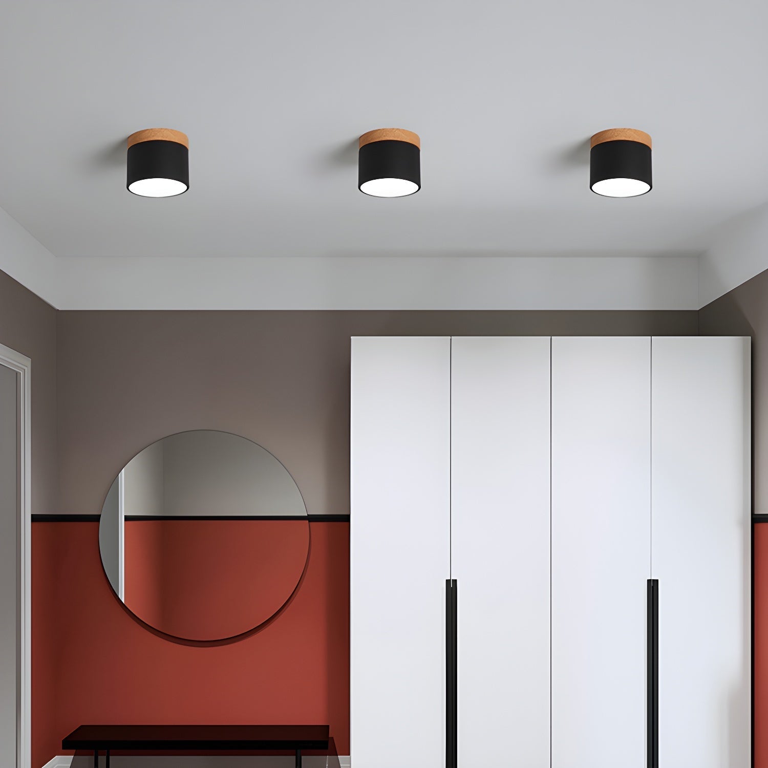 Alva Wooden Surface Downlight 1001 Ceiling lamp