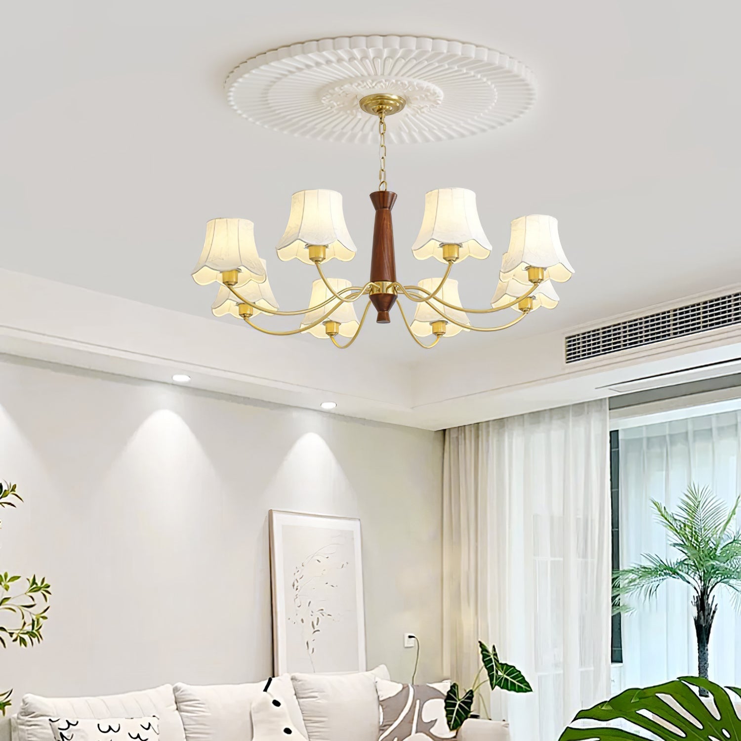 Alyssa Fabric Chandelier Chandelier
