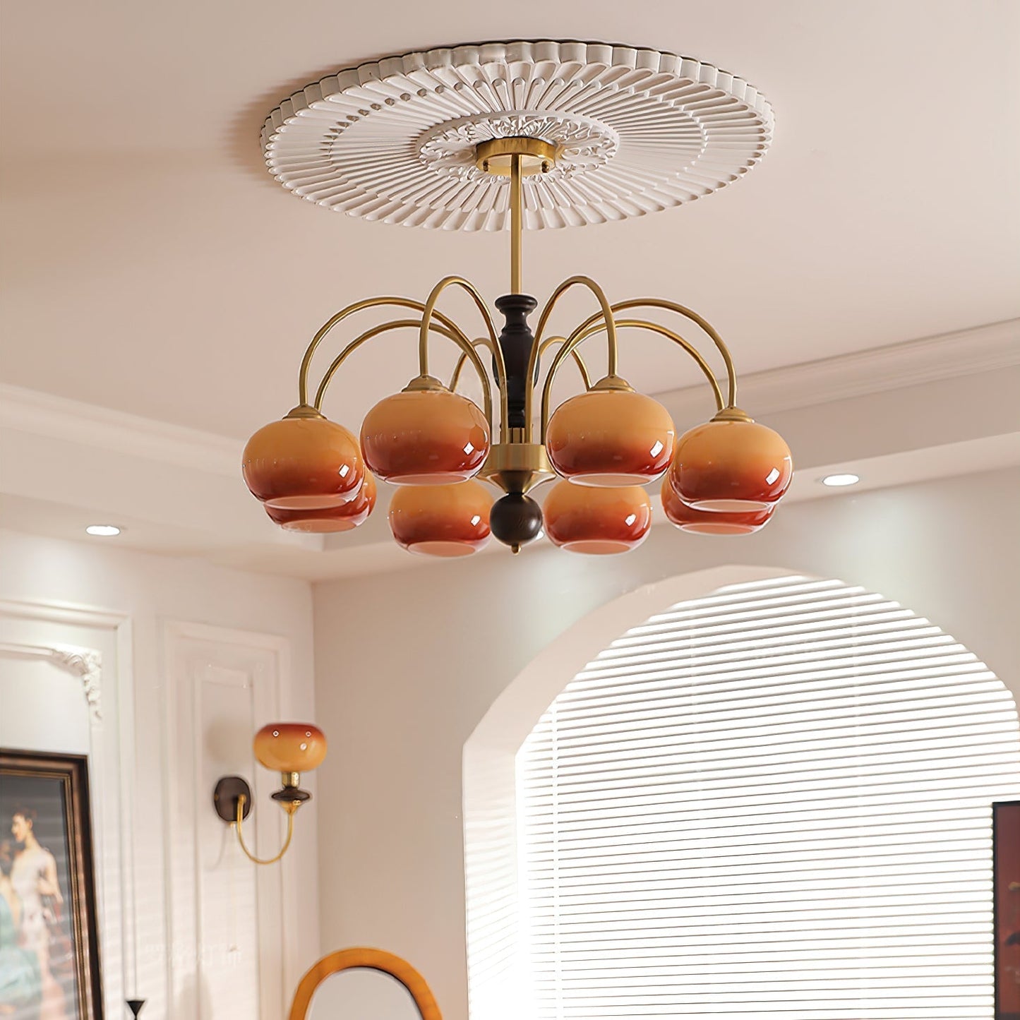 Amberly Arch Chandelier Chandelier
