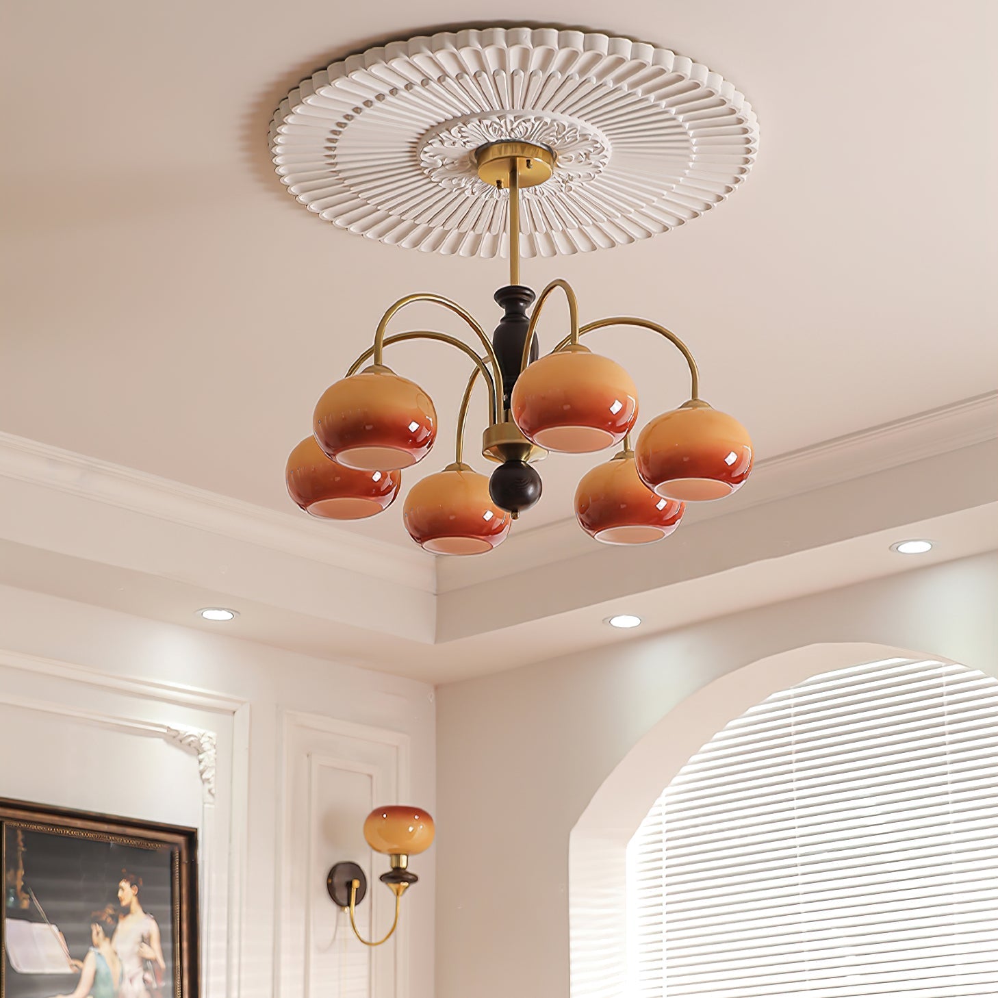 Amberly Arch Chandelier Chandelier