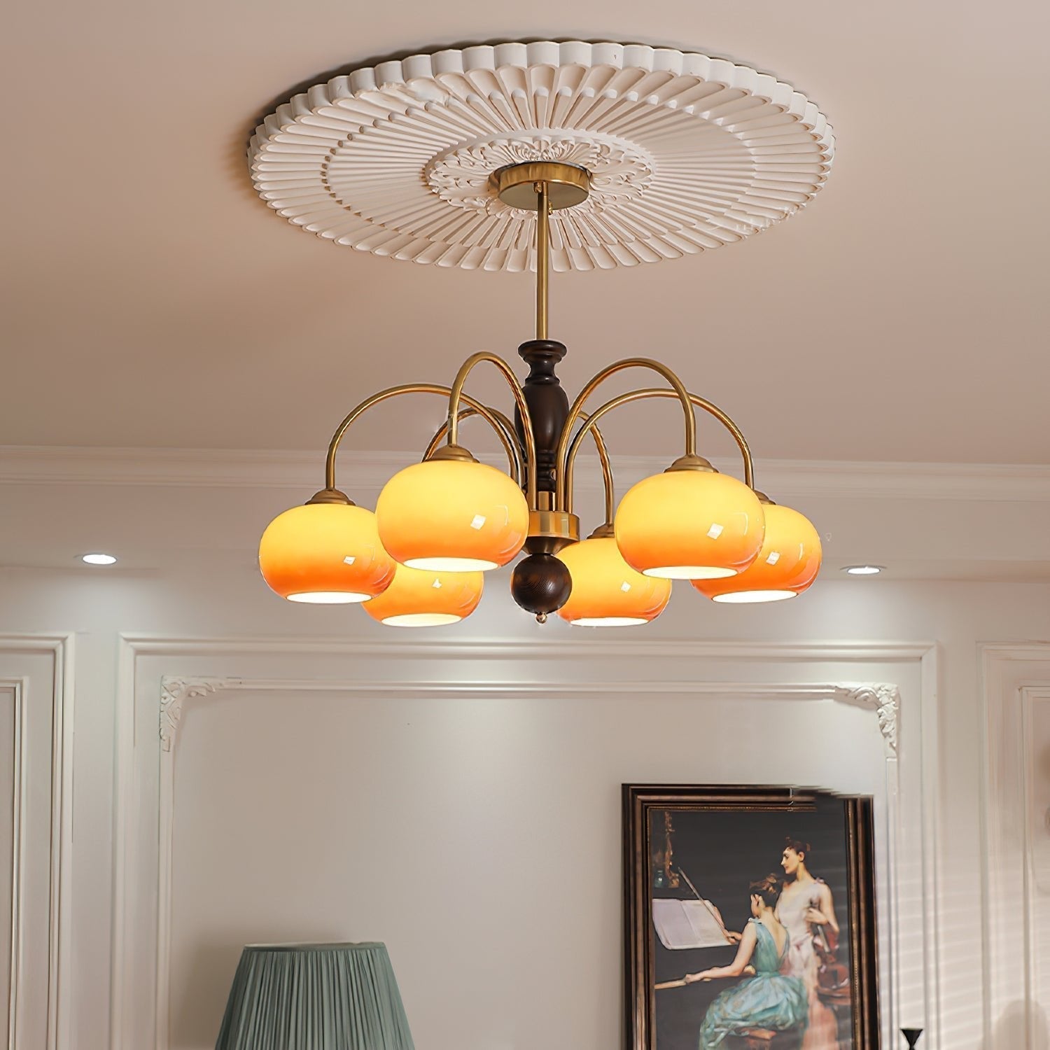 Amberly Arch Chandelier Chandelier