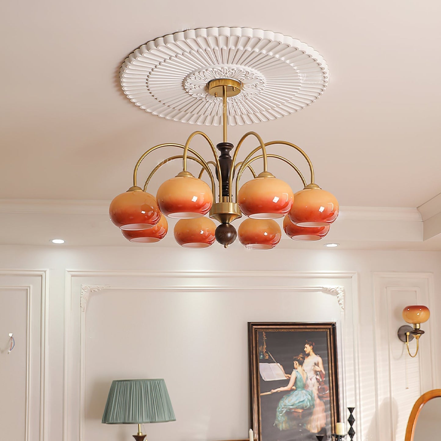 Amberly Arch Chandelier Chandelier