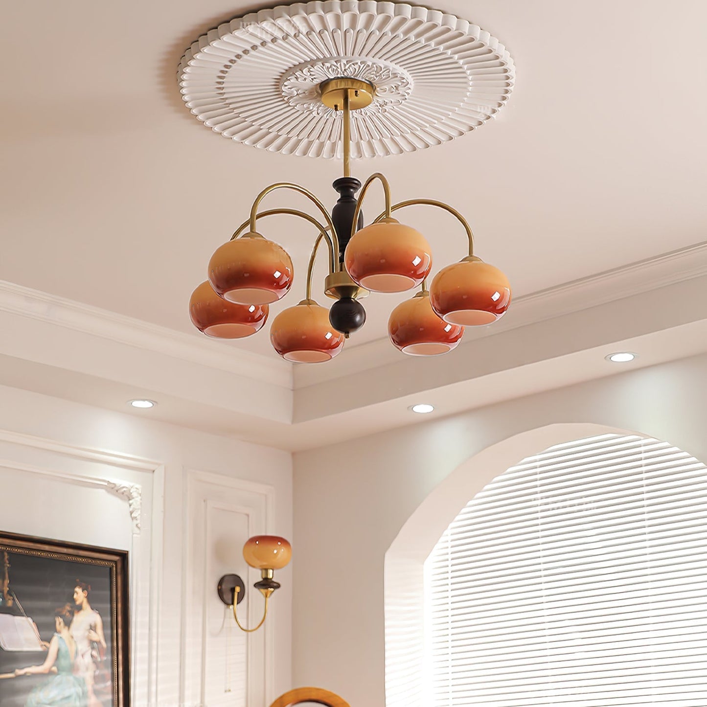 Amberly Arch Chandelier Chandelier