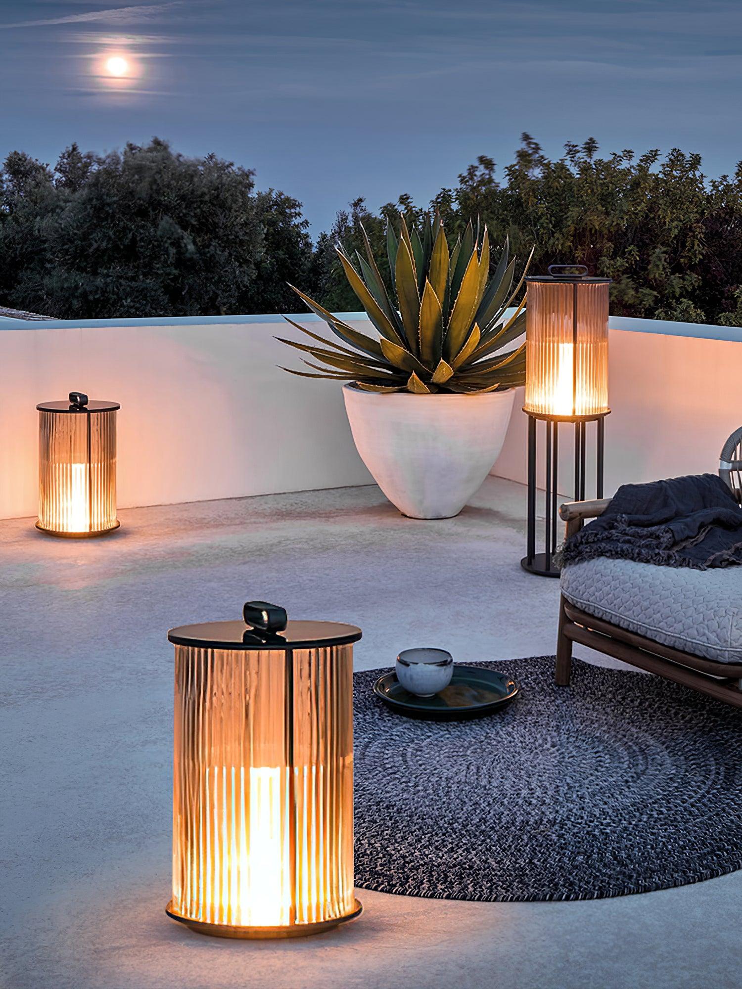 Lantern Garden Solar Outdoor Light Floor lamp