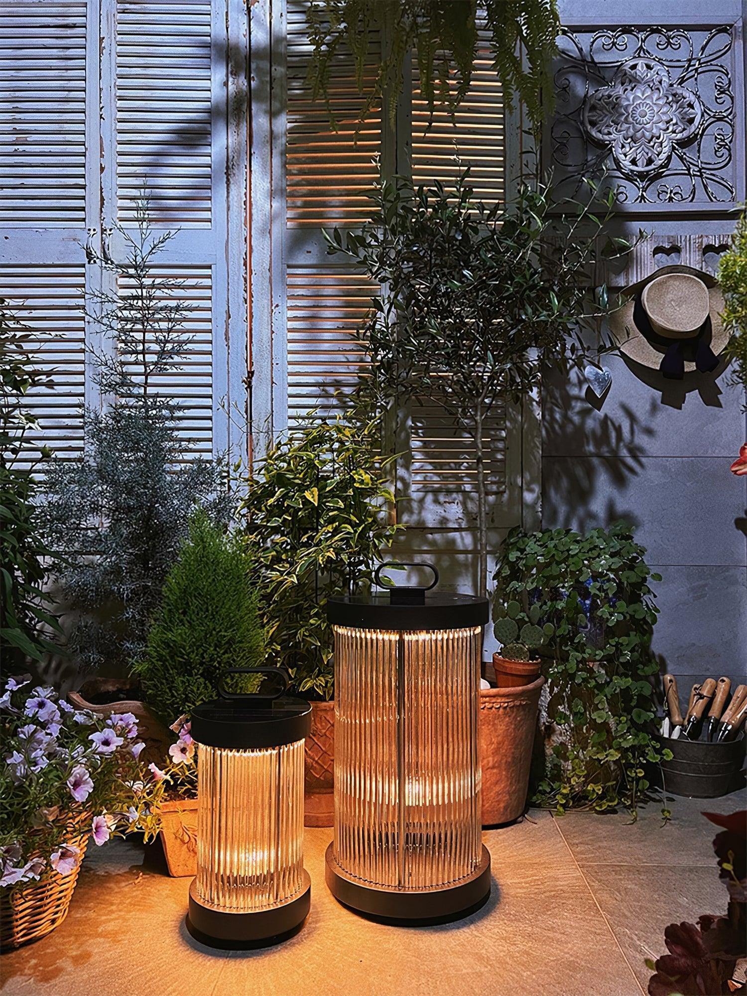 Lantern Garden Solar Outdoor Light Floor lamp