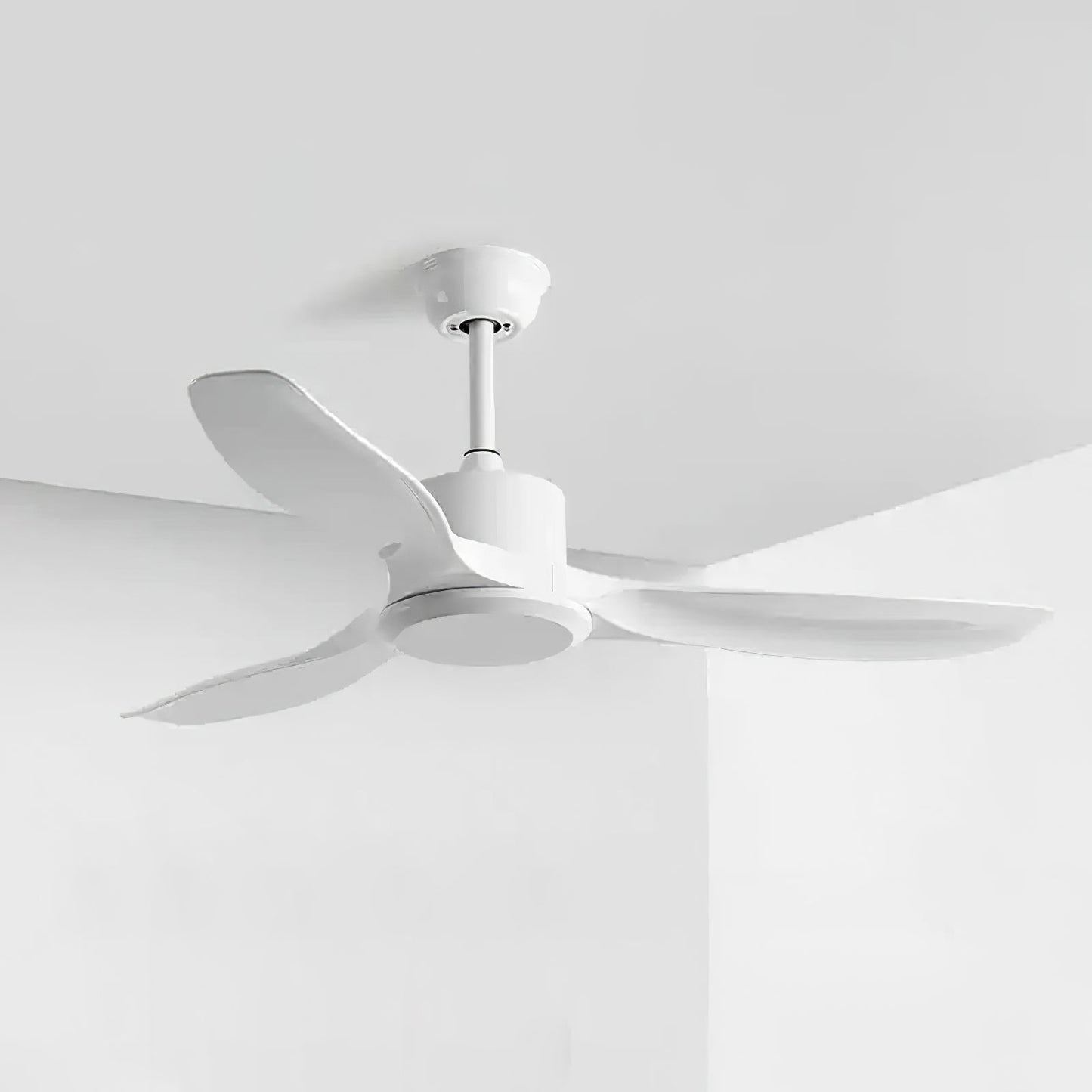 Amelia Ceiling Fan Dia 42″ x H 9.8″ / White & White (ABS blades) 1001 Ceiling fan