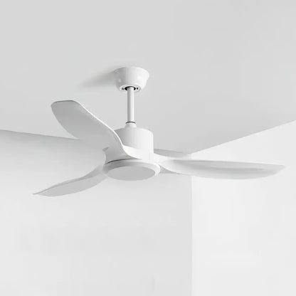 Amelia Ceiling Fan Dia 42″ x H 9.8″ / White & White (ABS blades) 1001 Ceiling fan