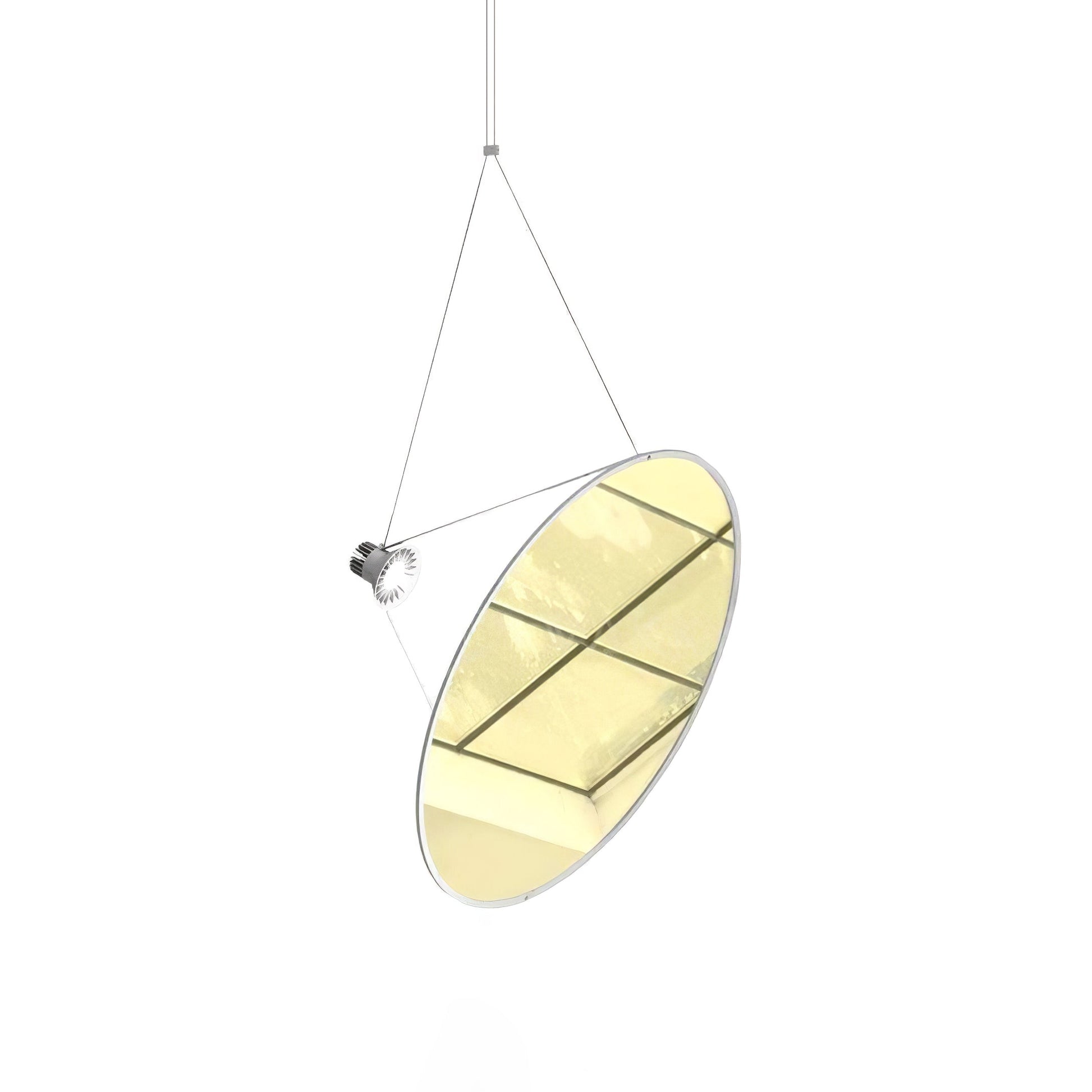 Amisol Pendant Lamp Dia 19.7’’ x 15.7’’ / Dia 50cm x H 40cm / Gold / Warm Light Pendant light