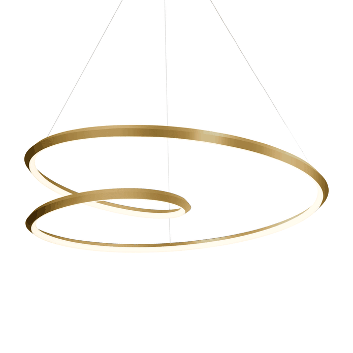 Ampersand Chandelier ? 23.6″ x H 9″ / Dia 60cm x H 23cm / Gold / Warm Light Chandelier