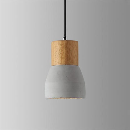 Andenon Cement Pendant Light ? 4.7″ x H 6.9″ / Dia 12cm x H 17.5cm / Light Gray Pendant light