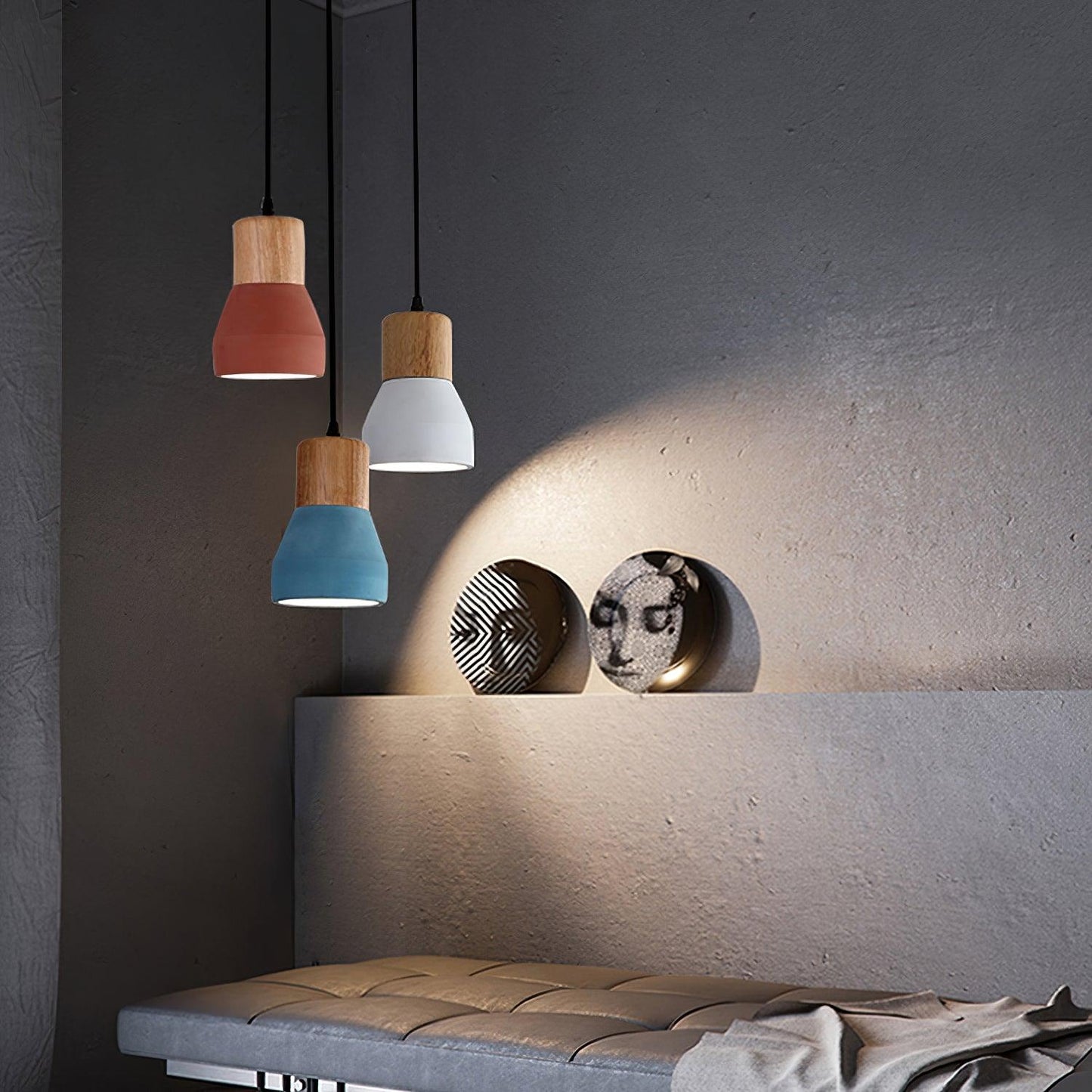 Andenon Cement Pendant Light Pendant light