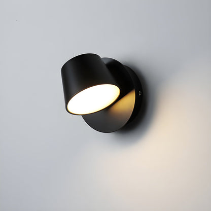 Angle Adjustable Reading Wall Lamp 1-Light: ? 4.7″ x H 4.7″ / Black / Warm Light Wall lamp