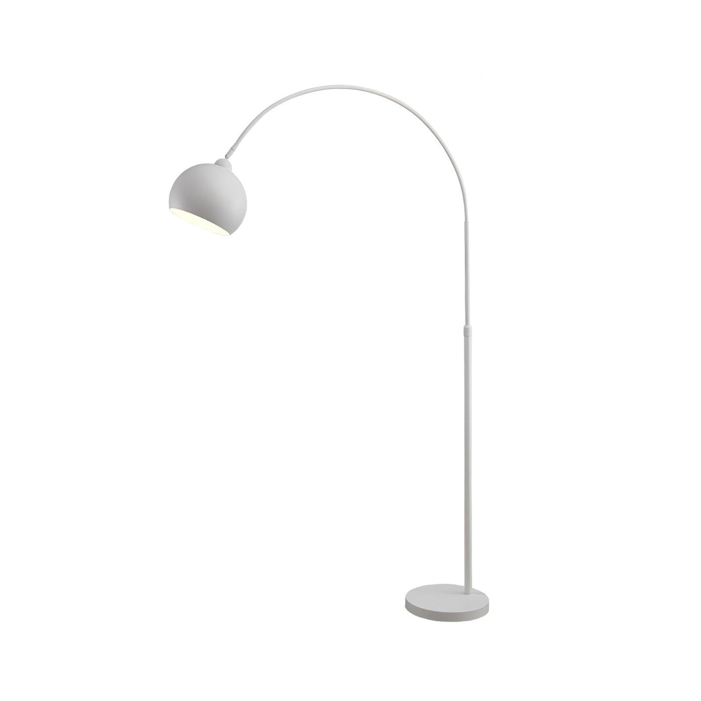 Angler Floor Lamp Dia 43.3″ x H 74.8″ / Dia 110cm x H 190cm / White / US Plug Floor lamp