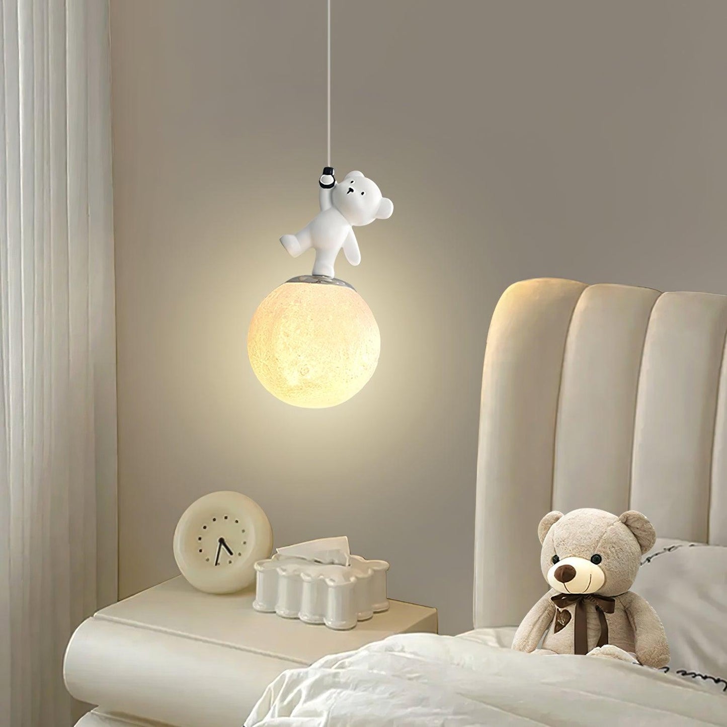 Animal And Moon Pendant Light Pendant light