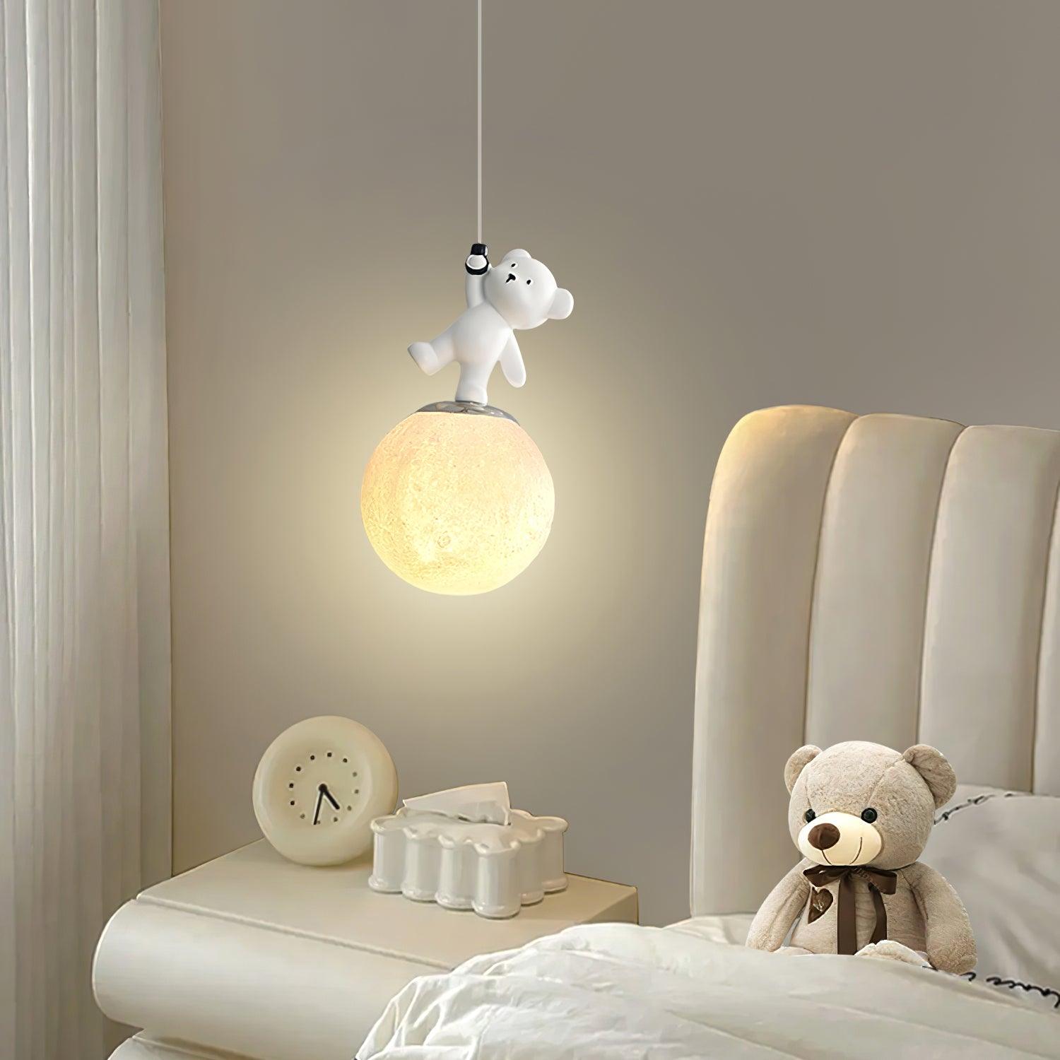 Animal And Moon Pendant Light Pendant light