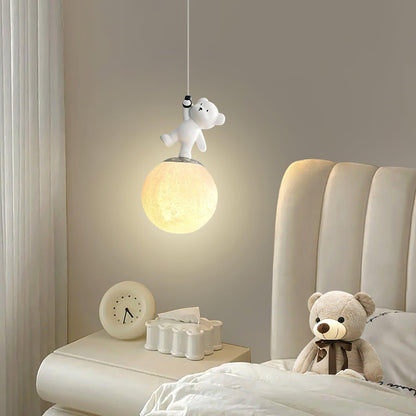 Animal And Moon Pendant Light Pendant light