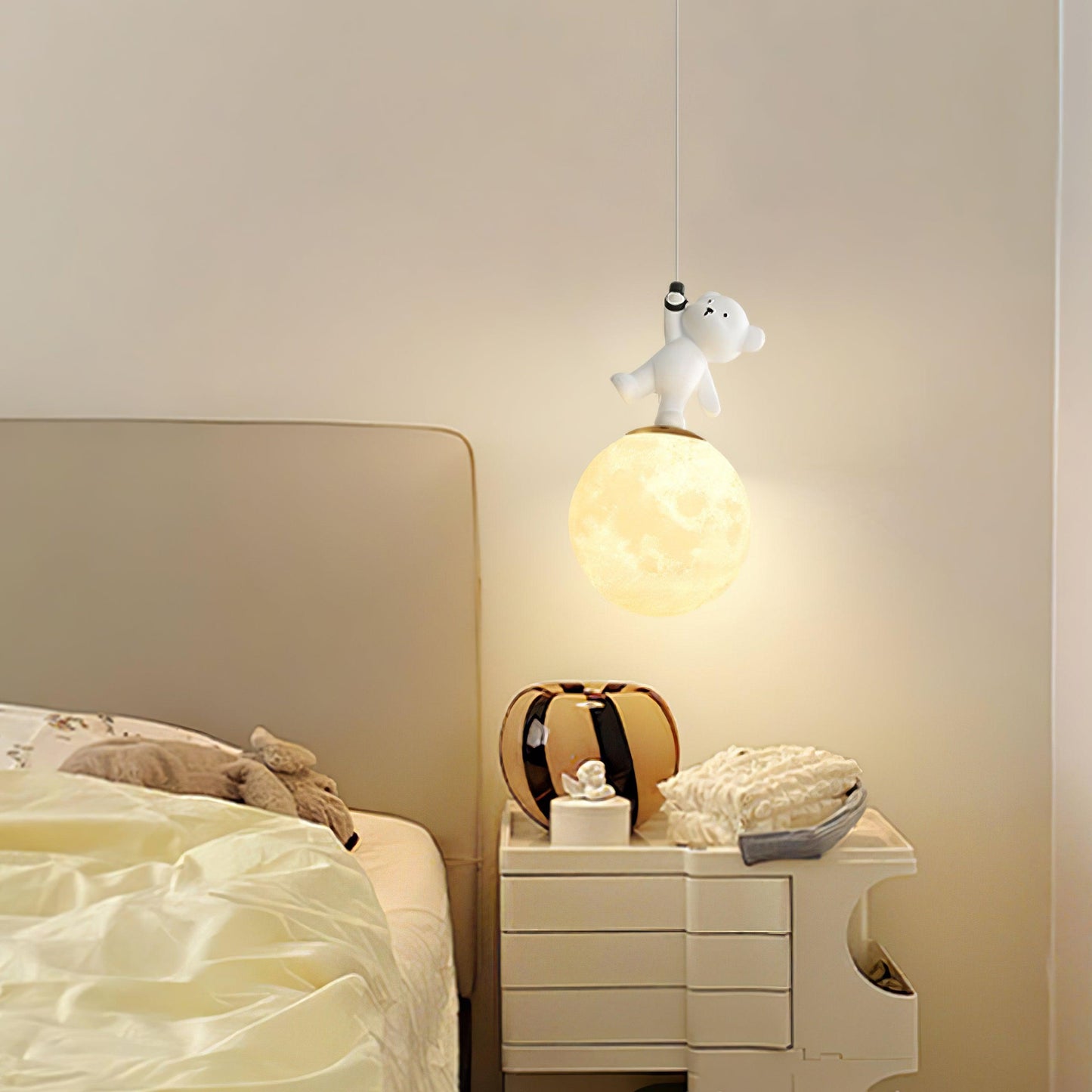 Animal And Moon Pendant Light Pendant light