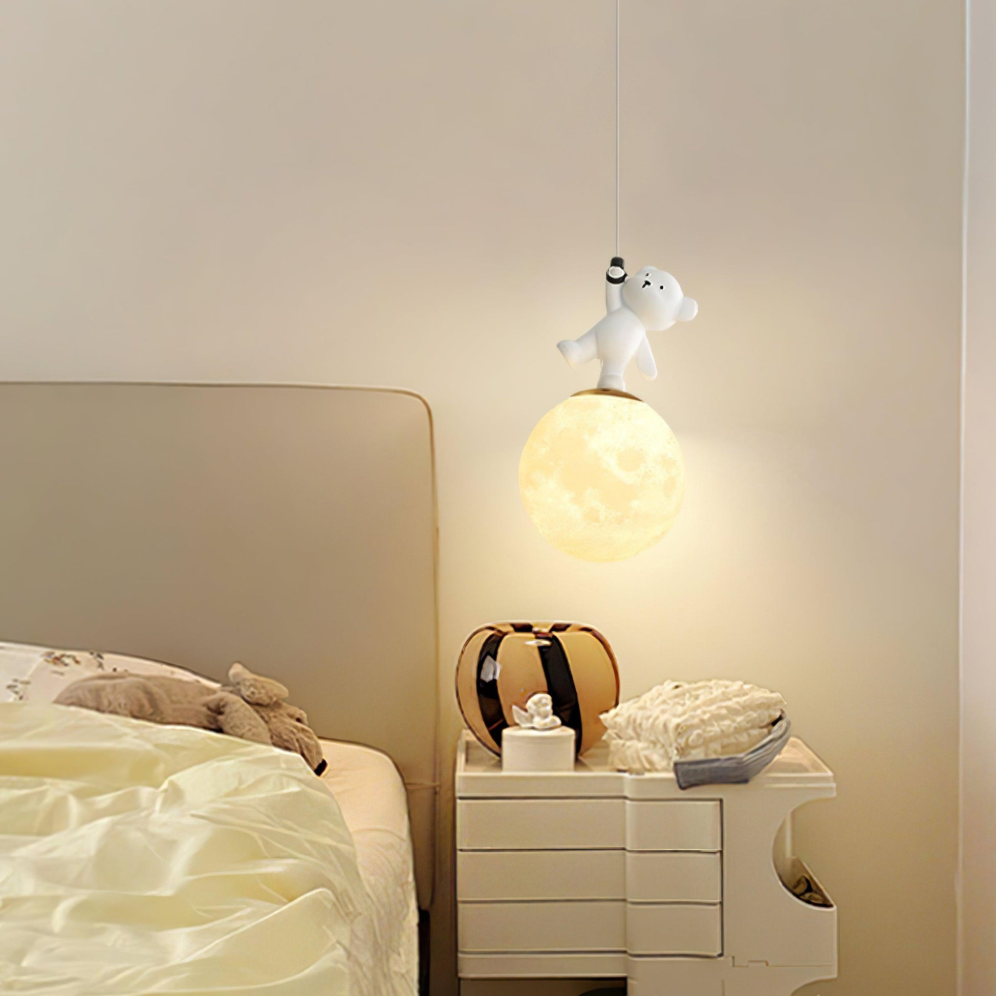 Animal And Moon Pendant Light Pendant light