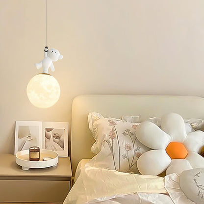 Animal And Moon Pendant Light Pendant light