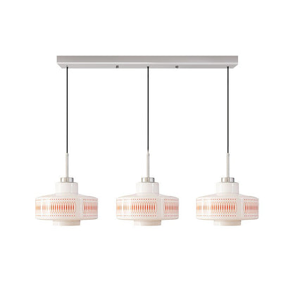 Anna Pendant Lamp 3 Heads: L 31.5″ x H 59″ / White Pendant light