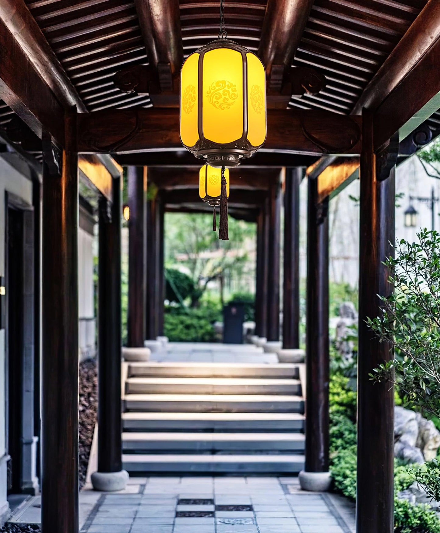 Antique Lantern Outdoor Pendant Light Pendant light