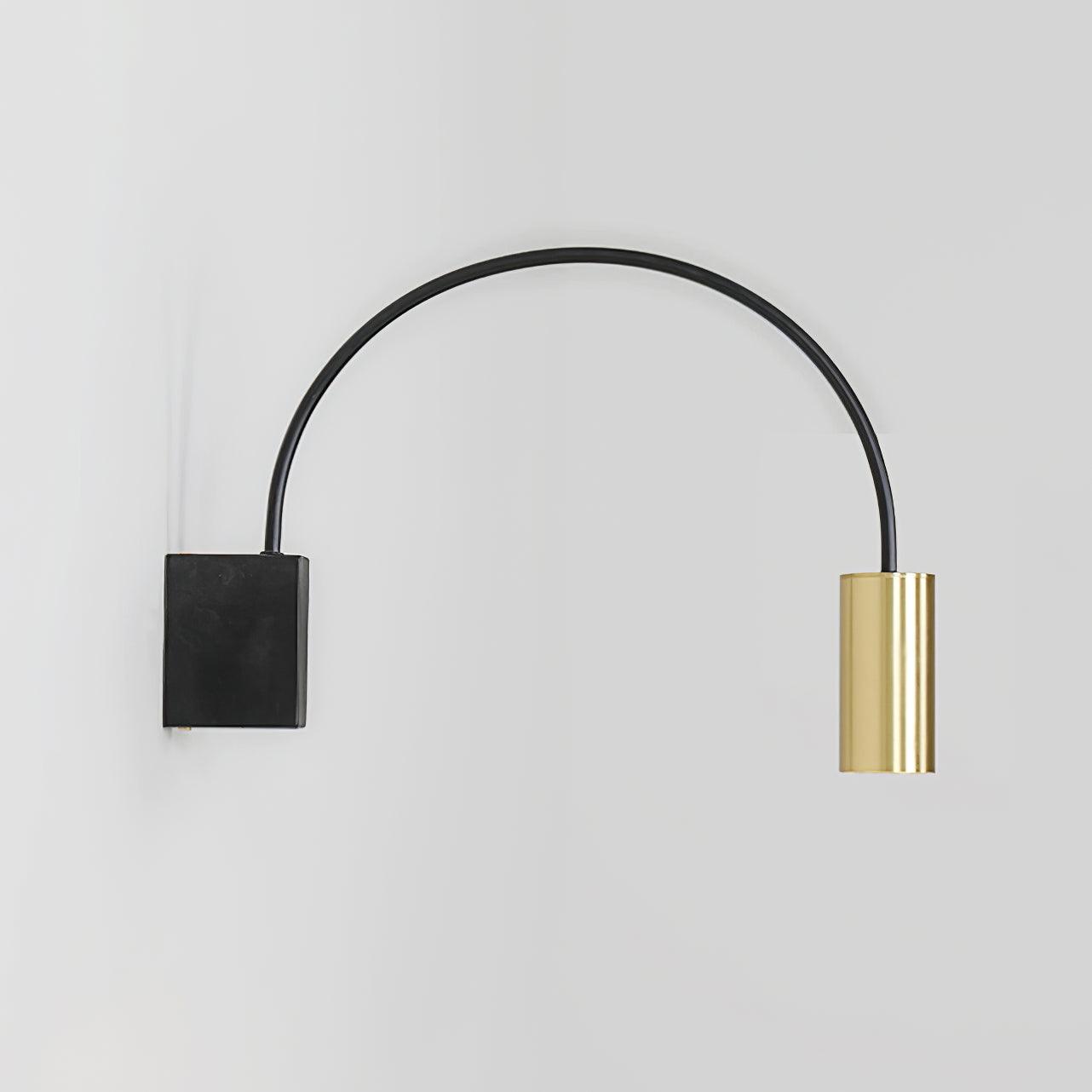 Antonella Wall Lamp L 16.9″ x H 12.2″ / L 43cm x H 31cm / Black + Gold Wall lamp