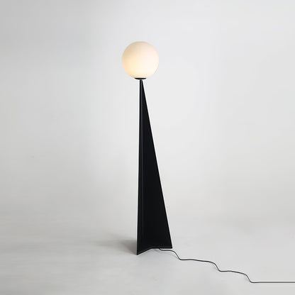 Apex Sphere Floor Lamp Dia 11.8″ x H 66.9″ / Dia 30cm x H 170cm / Black & White / US Plug Floor lamp