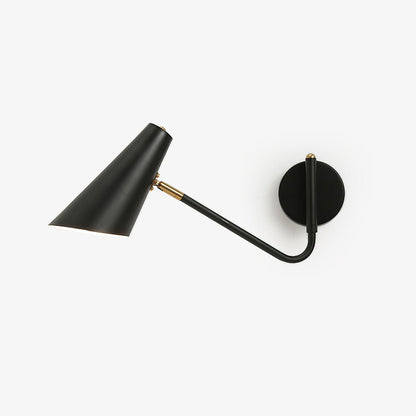 Apex Wall Sconce Dia 16.5″ x H 7.5″ / Dia 42cm x H 19cm / Black / 1 Piece Wall lamp