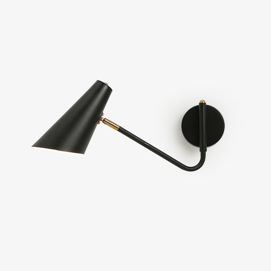 Apex Wall Sconce Dia 16.5″ x H 7.5″ / Dia 42cm x H 19cm / Black / 1 Piece Wall lamp