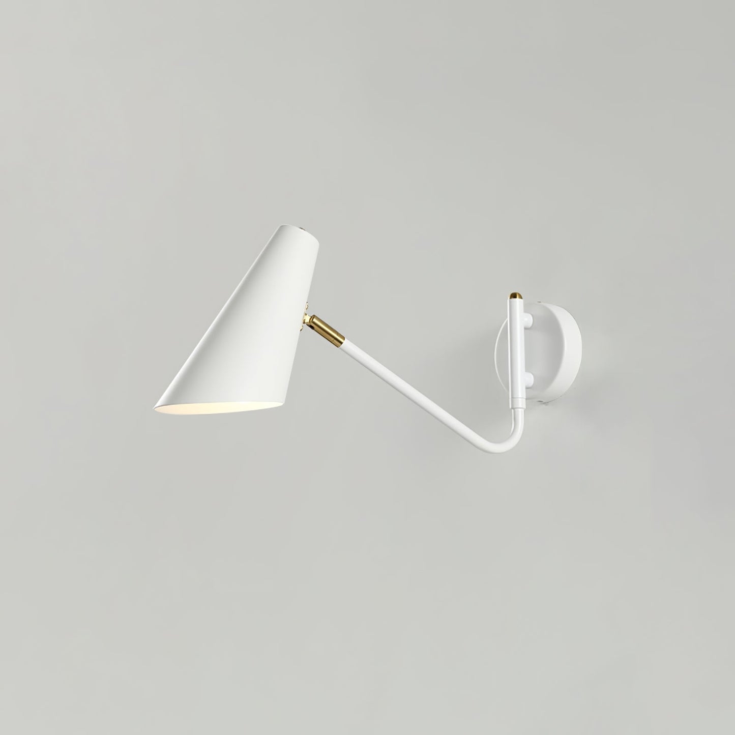 Apex Wall Sconce Dia 16.5″ x H 7.5″ / Dia 42cm x H 19cm / White / 1 Piece Wall lamp