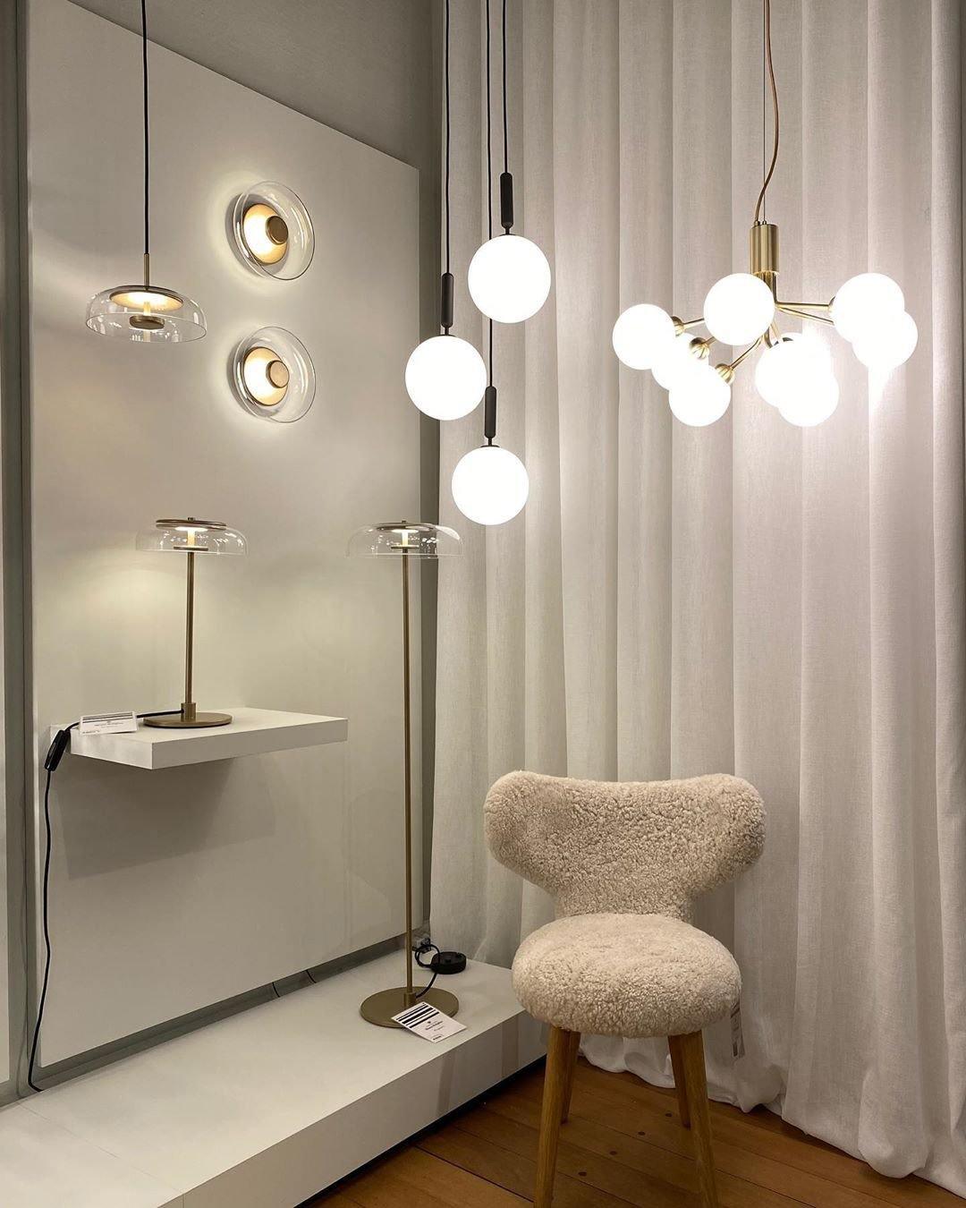 Glass Sphere Cluster Chandelier Chandelier