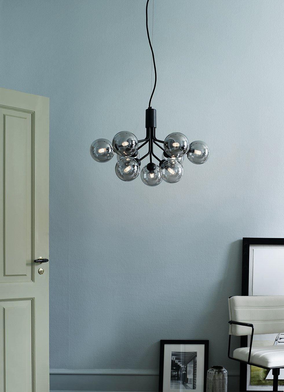 Glass Sphere Cluster Chandelier Chandelier
