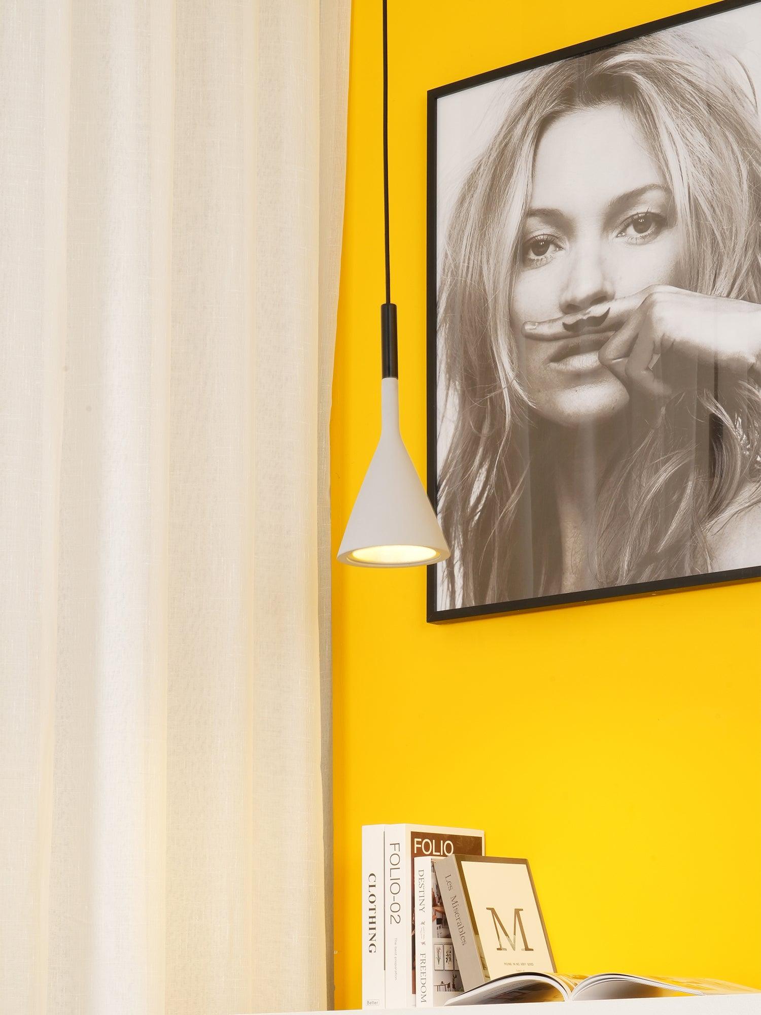 Conical Concrete Pendant Light Pendant light