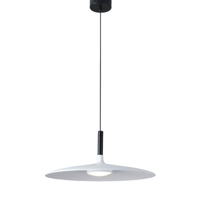 Aplomb Metal Pendant Lamp Φ 17.7″ x H 7″ / Dia 45cm x H 17cm / Matt White / Warm Light Pendant light