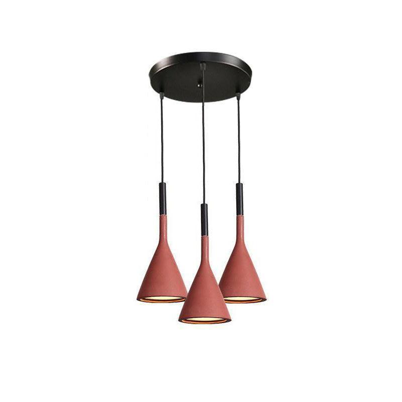 Conical Concrete Pendant Light Pendant light
