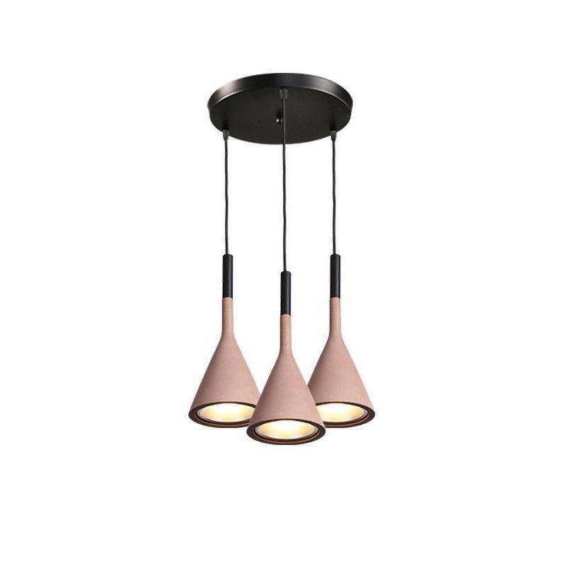 Conical Concrete Pendant Light Pendant light