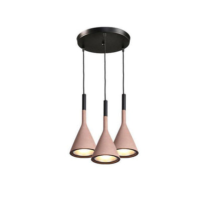 Conical Concrete Pendant Light Pendant light