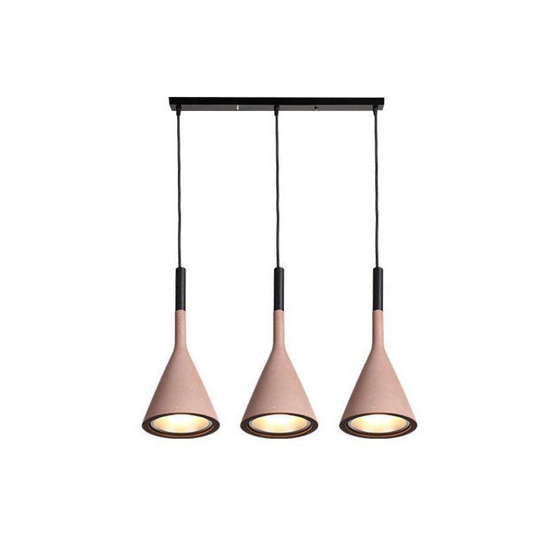 Conical Concrete Pendant Light Pendant light