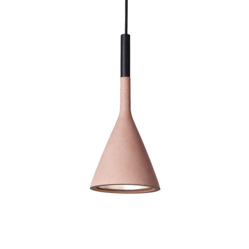 Conical Concrete Pendant Light Pendant light