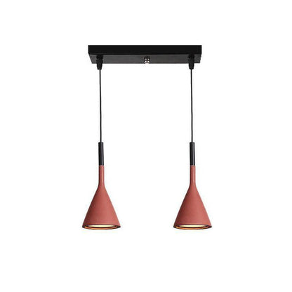 Conical Concrete Pendant Light Pendant light