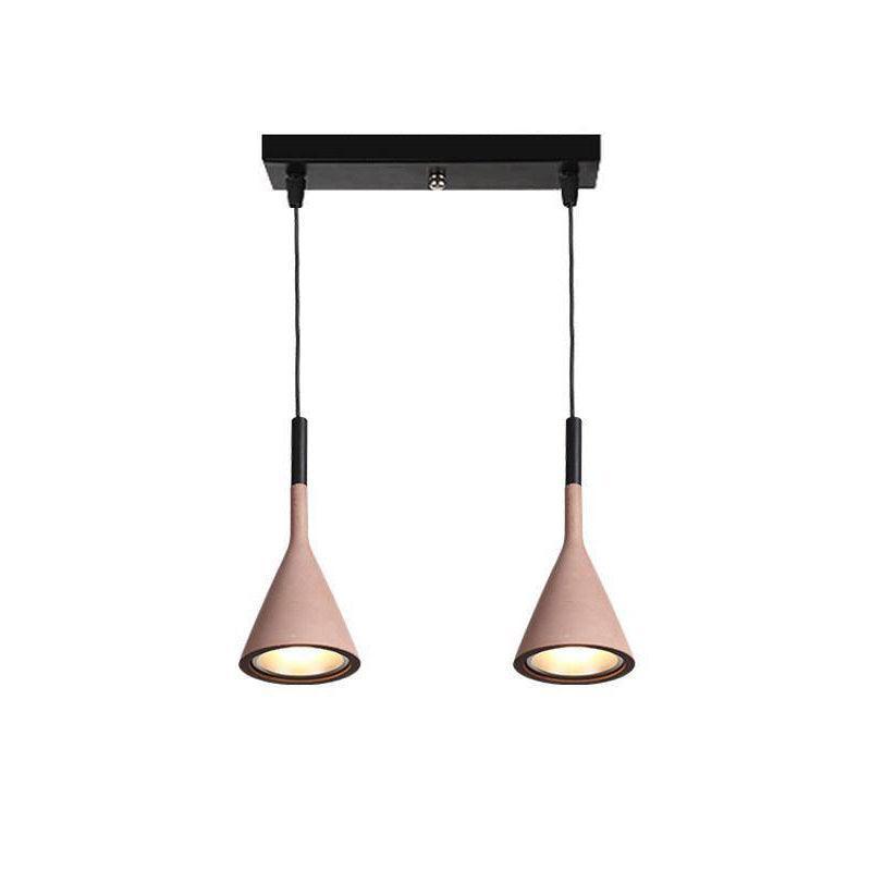 Conical Concrete Pendant Light Pendant light