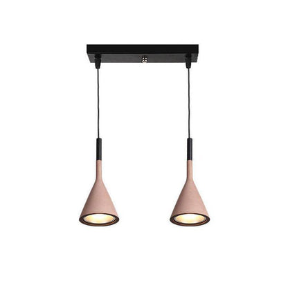 Conical Concrete Pendant Light Pendant light