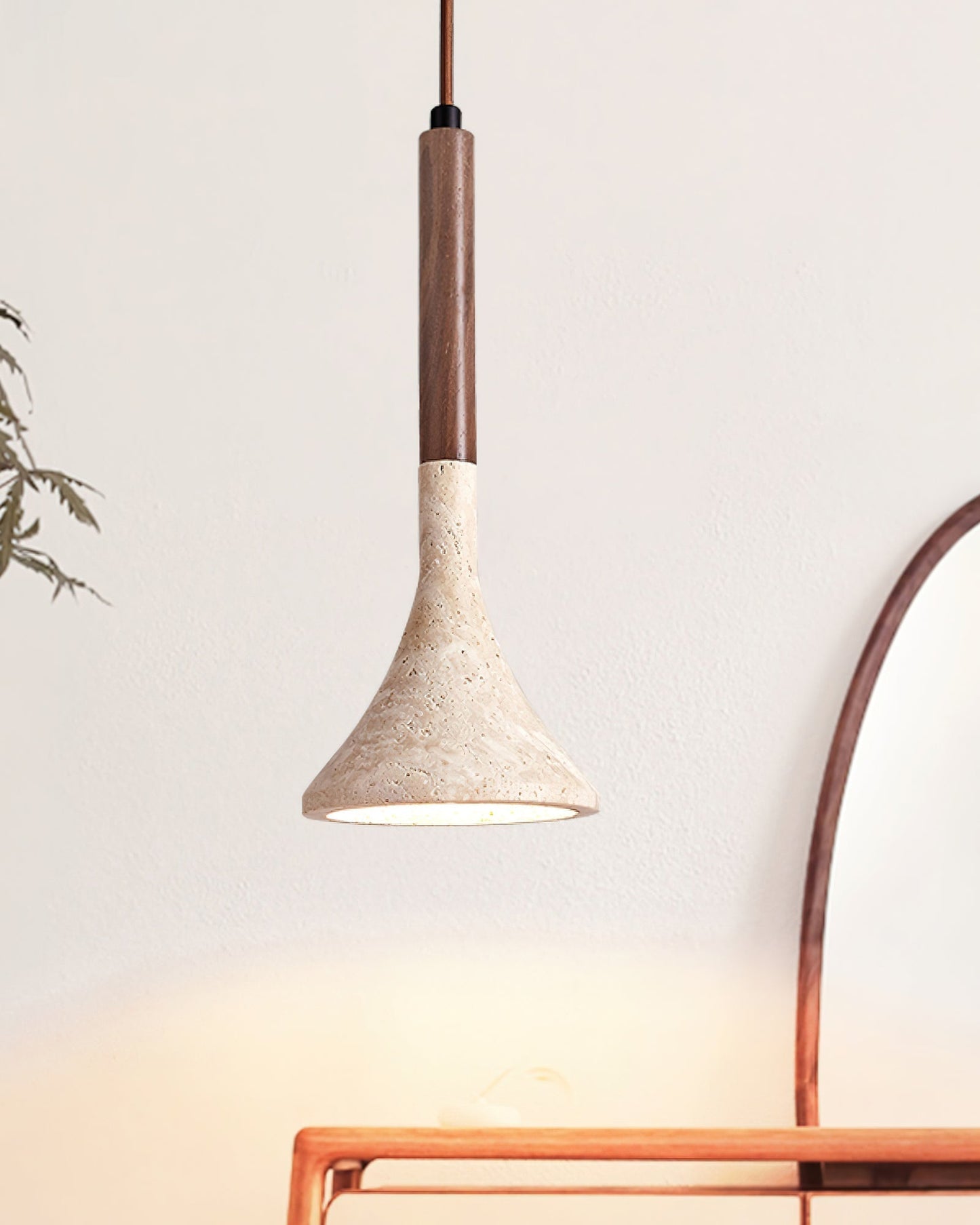Aplomb Travertine Pendant Lamp Pendant light