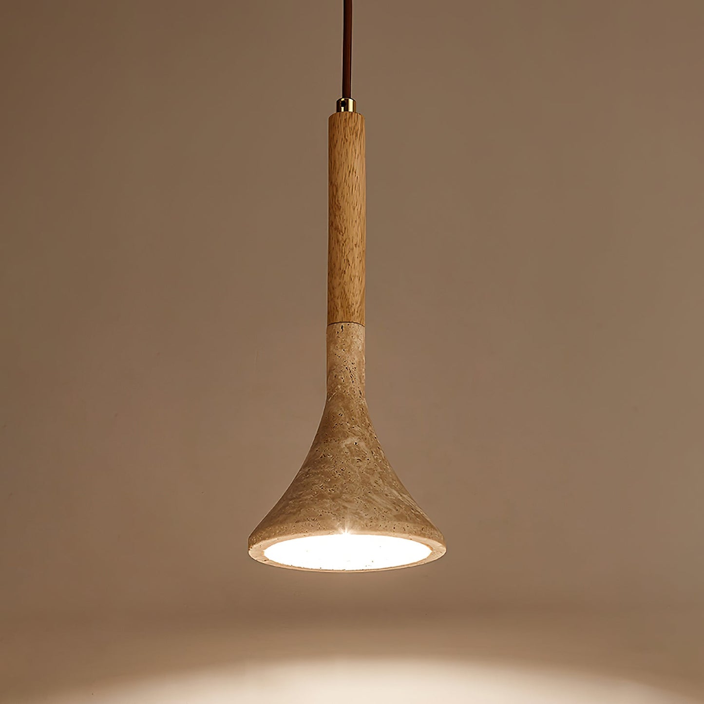 Aplomb Travertine Pendant Lamp Pendant light