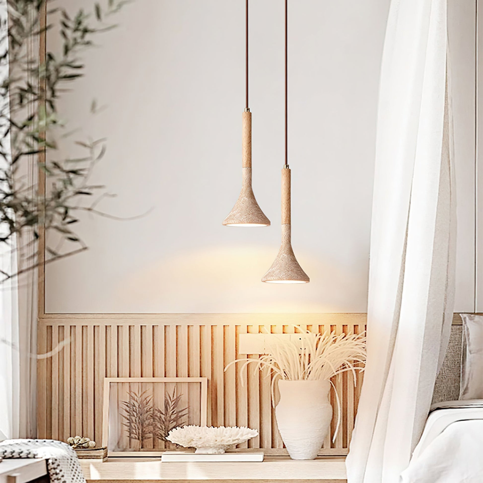 Aplomb Travertine Pendant Lamp Pendant light