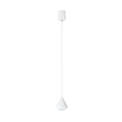 Apollo Pendant Lamp Dia 3.9″ x H 59″ / Dia 10cm x H 150cm / White / Warm Light Pendant light