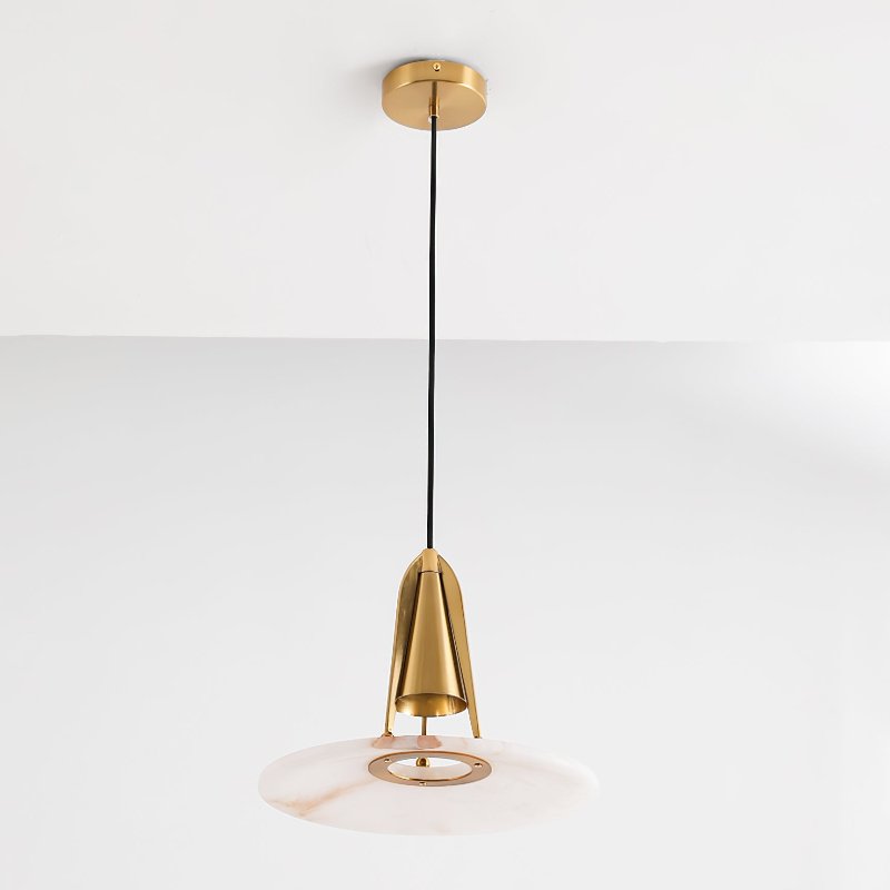 Aragon Pendant Lamp Dia 13.4″ x H 10.2″ / Dia 34cm x H 26cm / Copper / Warm Light Pendant light