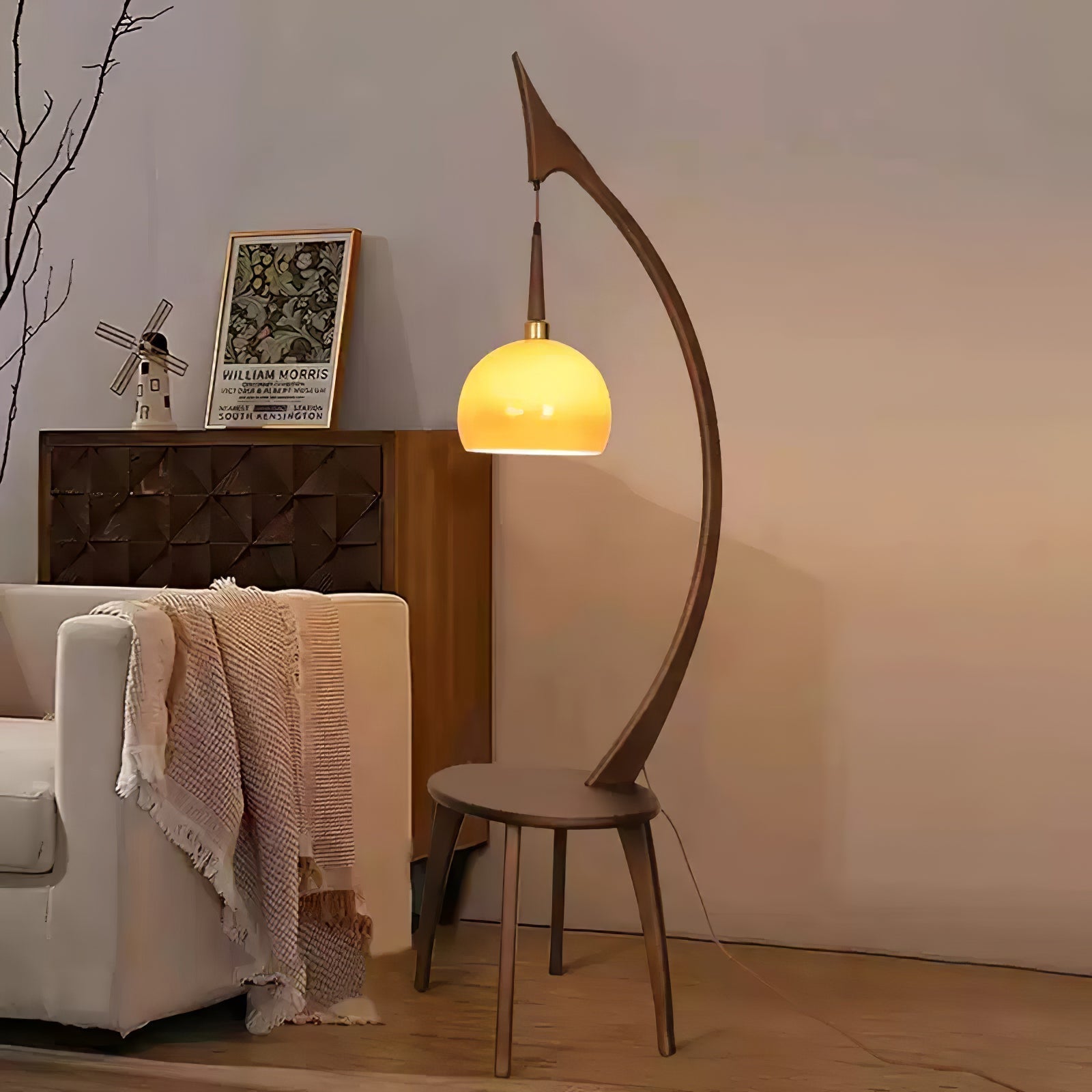 Arc Curve Floor Lamp Floor lamp