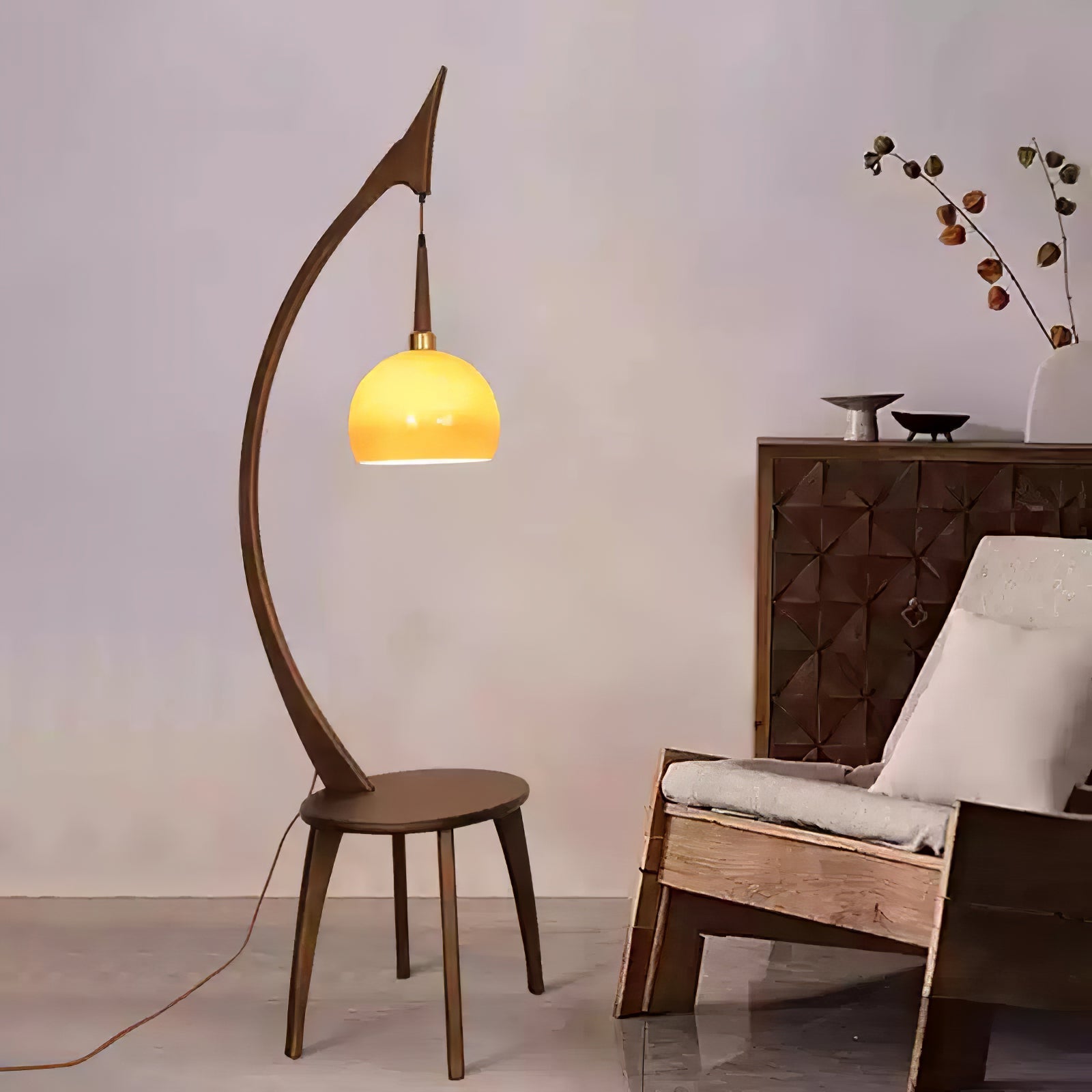 Arc Curve Floor Lamp Floor lamp