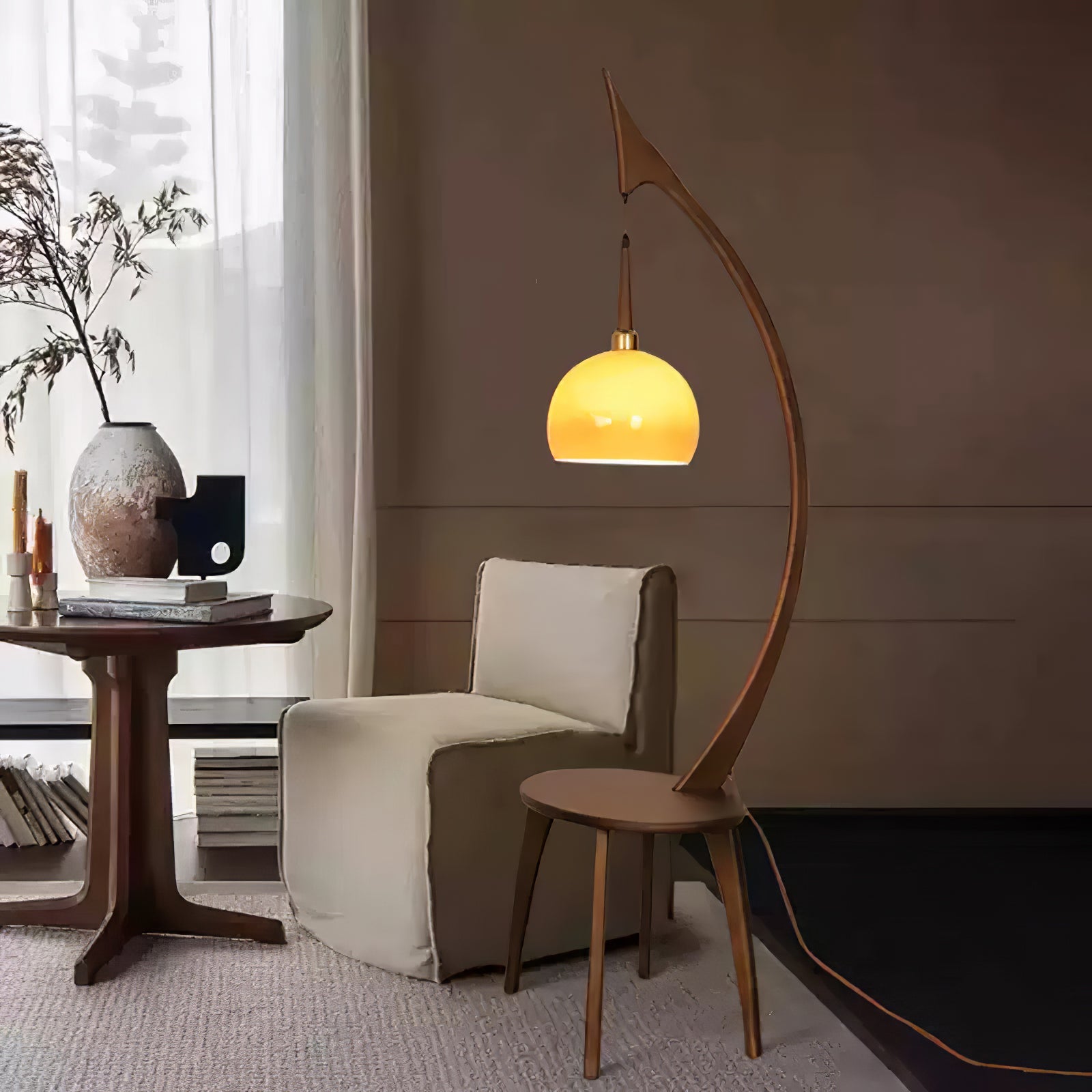 Arc Curve Floor Lamp Floor lamp
